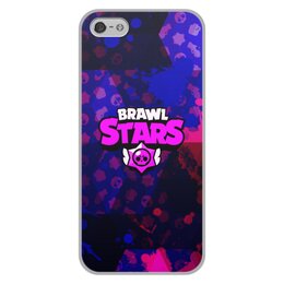 Заказать чехол для iPhone 5/5S в Москве. Чехол для iPhone 5/5S, объёмная печать Brawl Stars от THE_NISE  - готовые дизайны и нанесение принтов.