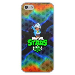 Заказать чехол для iPhone 5/5S в Москве. Чехол для iPhone 5/5S, объёмная печать Brawl Stars от THE_NISE  - готовые дизайны и нанесение принтов.