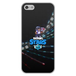 Заказать чехол для iPhone 5/5S в Москве. Чехол для iPhone 5/5S, объёмная печать Brawl Stars от THE_NISE  - готовые дизайны и нанесение принтов.