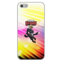 Заказать чехол для iPhone 5/5S в Москве. Чехол для iPhone 5/5S, объёмная печать Brawl Stars от THE_NISE  - готовые дизайны и нанесение принтов.