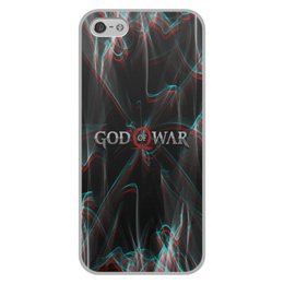 Заказать чехол для iPhone 5/5S в Москве. Чехол для iPhone 5/5S, объёмная печать God of War от THE_NISE  - готовые дизайны и нанесение принтов.