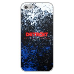 Заказать чехол для iPhone 5/5S в Москве. Чехол для iPhone 5/5S, объёмная печать Detroit  от THE_NISE  - готовые дизайны и нанесение принтов.