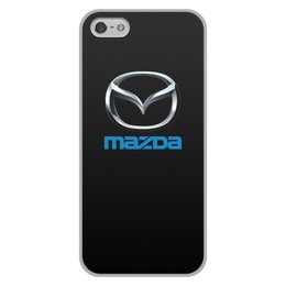 Заказать чехол для iPhone 5/5S в Москве. Чехол для iPhone 5/5S, объёмная печать MAZDA от DESIGNER   - готовые дизайны и нанесение принтов.