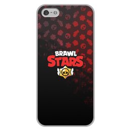 Заказать чехол для iPhone 5/5S в Москве. Чехол для iPhone 5/5S, объёмная печать Brawl Stars от THE_NISE  - готовые дизайны и нанесение принтов.