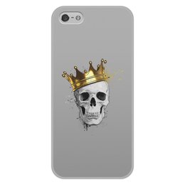 Заказать чехол для iPhone 5/5S в Москве. Чехол для iPhone 5/5S, объёмная печать король  от THE_NISE  - готовые дизайны и нанесение принтов.