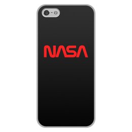 Заказать чехол для iPhone 5/5S в Москве. Чехол для iPhone 5/5S, объёмная печать NASA  от DESIGNER   - готовые дизайны и нанесение принтов.