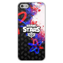 Заказать чехол для iPhone 5/5S в Москве. Чехол для iPhone 5/5S, объёмная печать Brawl Stars от THE_NISE  - готовые дизайны и нанесение принтов.