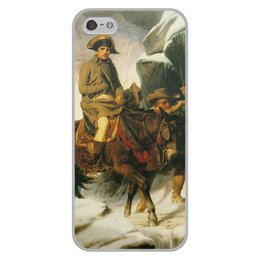 Заказать чехол для iPhone 5/5S в Москве. Чехол для iPhone 5/5S, объёмная печать Переход Наполеона через Альпы (Поль Деларош) от trend - готовые дизайны и нанесение принтов.