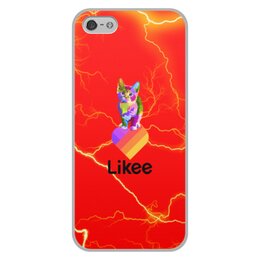 Заказать чехол для iPhone 5/5S в Москве. Чехол для iPhone 5/5S, объёмная печать Likee от THE_NISE  - готовые дизайны и нанесение принтов.