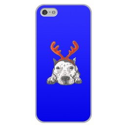 Заказать чехол для iPhone 5/5S в Москве. Чехол для iPhone 5/5S, объёмная печать собака от THE_NISE  - готовые дизайны и нанесение принтов.
