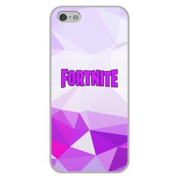 Заказать чехол для iPhone 5/5S в Москве. Чехол для iPhone 5/5S, объёмная печать Fortnite от THE_NISE  - готовые дизайны и нанесение принтов.