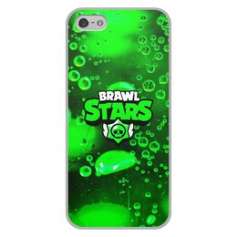 Заказать чехол для iPhone 5/5S в Москве. Чехол для iPhone 5/5S, объёмная печать Brawl Stars от THE_NISE  - готовые дизайны и нанесение принтов.