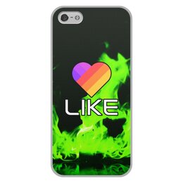 Заказать чехол для iPhone 5/5S в Москве. Чехол для iPhone 5/5S, объёмная печать Likee от THE_NISE  - готовые дизайны и нанесение принтов.