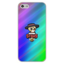 Заказать чехол для iPhone 5/5S в Москве. Чехол для iPhone 5/5S, объёмная печать Brawl Stars от THE_NISE  - готовые дизайны и нанесение принтов.