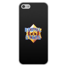 Заказать чехол для iPhone 5/5S в Москве. Чехол для iPhone 5/5S, объёмная печать Brawl Stars от THE_NISE  - готовые дизайны и нанесение принтов.