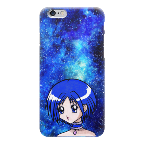 Заказать чехол для iPhone 6/6 Plus в Москве. Чехол для iPhone 6 глянцевый Space Anime Girl от Henry Stark - готовые дизайны и нанесение принтов.
