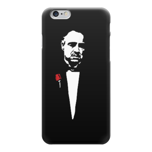 Заказать чехол для iPhone 6/6 Plus в Москве. Чехол для iPhone 6 глянцевый Godfather от Александр - готовые дизайны и нанесение принтов.