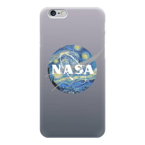 Заказать чехол для iPhone 6/6 Plus в Москве. Чехол для iPhone 6 глянцевый /Nasa от Polilog - готовые дизайны и нанесение принтов.