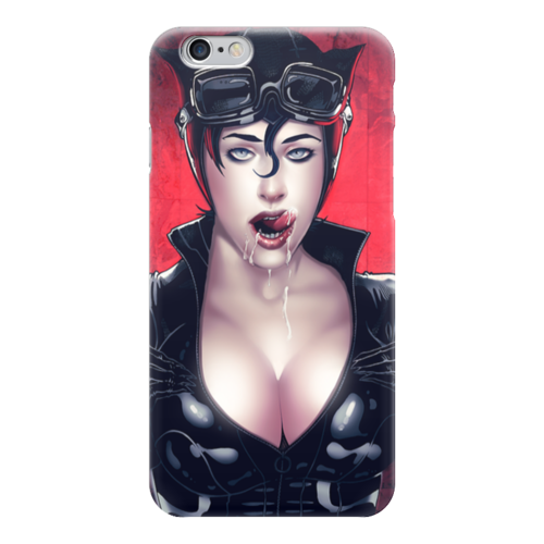 Заказать чехол для iPhone 6/6 Plus в Москве. Чехол для iPhone 6 глянцевый Catwoman от Jimmy Flash - готовые дизайны и нанесение принтов.