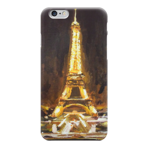 Заказать чехол для iPhone 6/6 Plus в Москве. Чехол для iPhone 6 глянцевый Париж от @mywave - готовые дизайны и нанесение принтов.