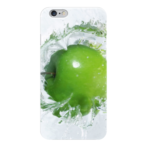 Заказать чехол для iPhone 6/6 Plus в Москве. Чехол для iPhone 6 глянцевый яблоко в воде от Наталия Киселёва - готовые дизайны и нанесение принтов.