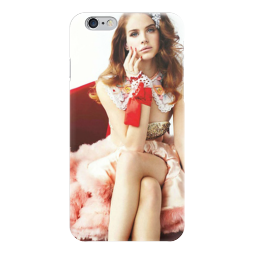 Заказать чехол для iPhone 6/6 Plus в Москве. Чехол для iPhone 6 глянцевый LANA DEL REY  от unicorn.in.jays - готовые дизайны и нанесение принтов.