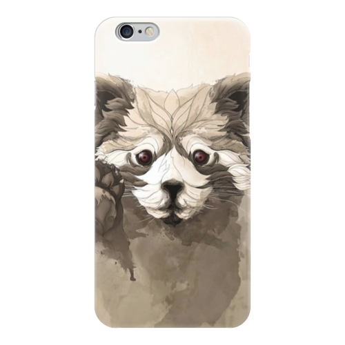 Заказать чехол для iPhone 6/6 Plus в Москве. Чехол для iPhone 6 глянцевый Малая панда от scoopysmith - готовые дизайны и нанесение принтов.