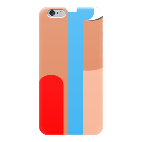 Заказать чехол для iPhone 6/6 Plus в Москве. Чехол для iPhone 6 глянцевый Плакса от Tatutati - готовые дизайны и нанесение принтов.
