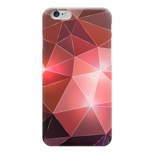 Заказать чехол для iPhone 6/6 Plus в Москве. Чехол для iPhone 6 глянцевый Polygonal от Antaya - готовые дизайны и нанесение принтов.