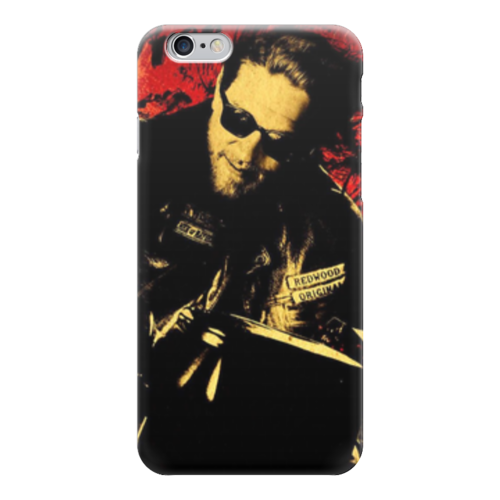 Заказать чехол для iPhone 6/6 Plus в Москве. Чехол для iPhone 6 глянцевый Sons of Anarchy от scrat29@yandex.ru - готовые дизайны и нанесение принтов.