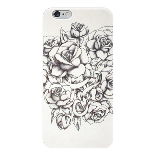 Заказать чехол для iPhone 6/6 Plus в Москве. Чехол для iPhone 6 глянцевый Roses от Elena Balter - готовые дизайны и нанесение принтов.