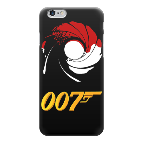 Заказать чехол для iPhone 6/6 Plus в Москве. Чехол для iPhone 6 глянцевый James Bond от Leichenwagen - готовые дизайны и нанесение принтов.