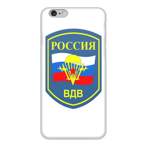 Заказать чехол для iPhone 6/6 Plus в Москве. Чехол для iPhone 6 глянцевый Воздушно-Десантные Войска от Nalivaev - готовые дизайны и нанесение принтов.