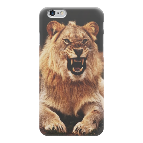 Заказать чехол для iPhone 6/6 Plus в Москве. Чехол для iPhone 6 глянцевый Lion от ahmad94 - готовые дизайны и нанесение принтов.