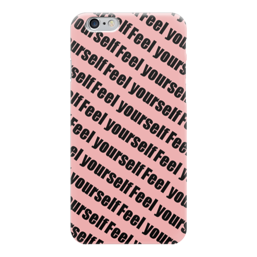 Заказать чехол для iPhone 6/6 Plus в Москве. Чехол для iPhone 6 глянцевый Feel yourself от Fedya Deryuzhkin - готовые дизайны и нанесение принтов.