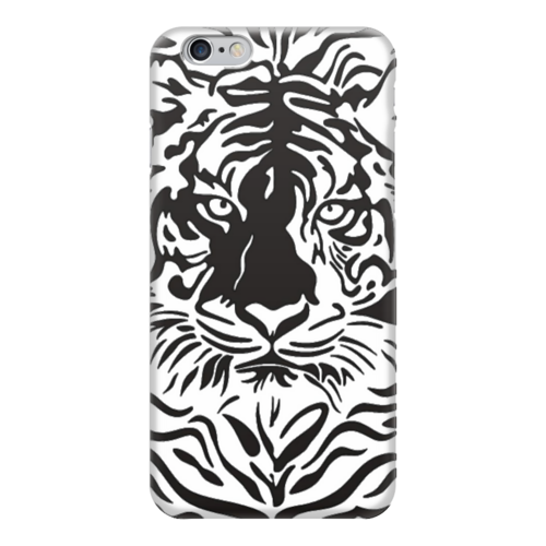 Заказать чехол для iPhone 6/6 Plus в Москве. Чехол для iPhone 6 глянцевый Взгляд Тигра от Александр Гришин - готовые дизайны и нанесение принтов.
