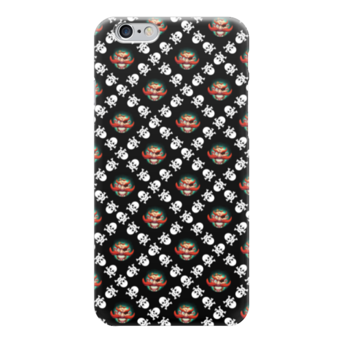 Заказать чехол для iPhone 6/6 Plus в Москве. Чехол для iPhone 6 глянцевый Бармалей от Аня Лукьянова - готовые дизайны и нанесение принтов.