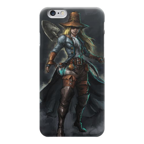 Заказать чехол для iPhone 6/6 Plus в Москве. Чехол для iPhone 6 глянцевый Grave Robber(Darkest Dungeon) от forvard - готовые дизайны и нанесение принтов.