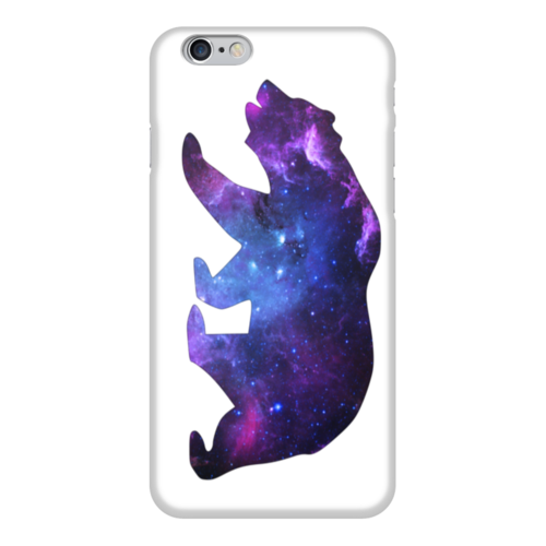Заказать чехол для iPhone 6/6 Plus в Москве. Чехол для iPhone 6 глянцевый Space animals от FireFoxa - готовые дизайны и нанесение принтов.
