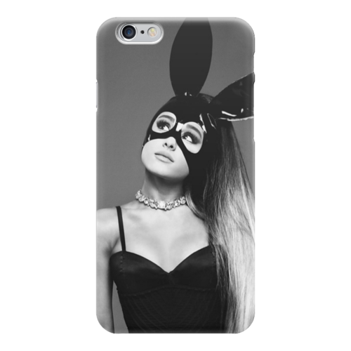 Заказать чехол для iPhone 6/6 Plus в Москве. Чехол для iPhone 6 глянцевый Ariana Grande "Dangerous woman" от dashashkola - готовые дизайны и нанесение принтов.