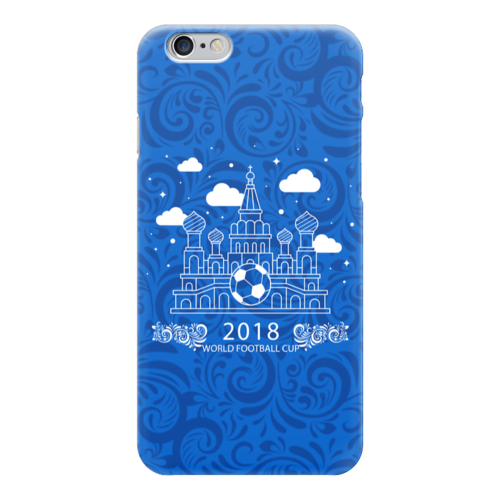 Заказать чехол для iPhone 6/6 Plus в Москве. Чехол для iPhone 6 глянцевый Футбол от Ирина - готовые дизайны и нанесение принтов.