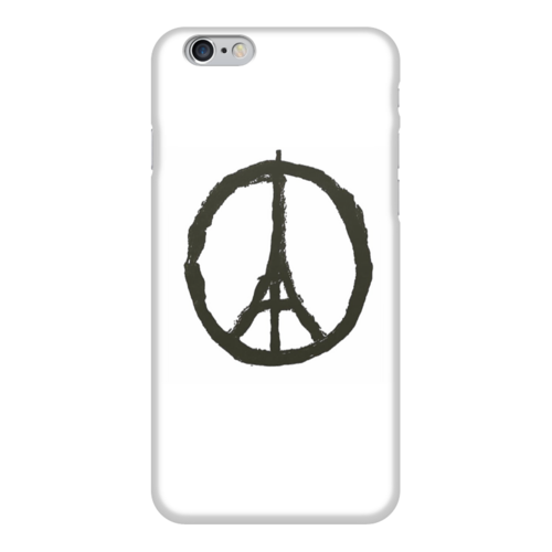 Заказать чехол для iPhone 6/6 Plus в Москве. Чехол для iPhone 6 глянцевый Pray For Paris | Молитесь за Париж от sandster - готовые дизайны и нанесение принтов.