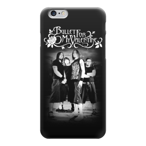 Заказать чехол для iPhone 6/6 Plus в Москве. Чехол для iPhone 6 глянцевый Bullet For My Valentine от geekbox - готовые дизайны и нанесение принтов.