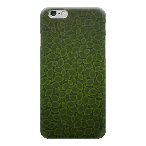 Заказать чехол для iPhone 6/6 Plus в Москве. Чехол для iPhone 6 глянцевый Листья от Елена Гришина - готовые дизайны и нанесение принтов.