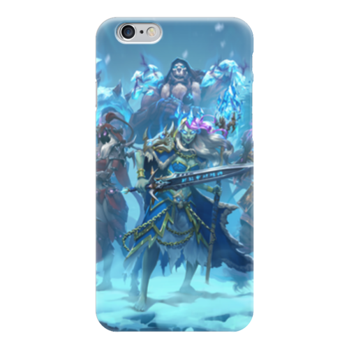 Заказать чехол для iPhone 6/6 Plus в Москве. Чехол для iPhone 6 глянцевый Knights Of The Frozen Throne от Media M  - готовые дизайны и нанесение принтов.