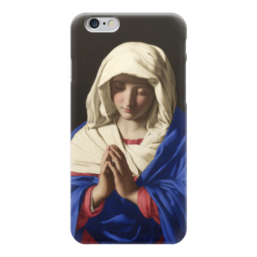 Заказать чехол для iPhone 6/6 Plus в Москве. Чехол для iPhone 6 глянцевый Дева Мария от trend - готовые дизайны и нанесение принтов.