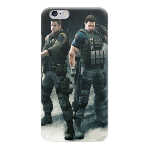 Заказать чехол для iPhone 6/6 Plus в Москве. Чехол для iPhone 6 глянцевый Resident Evil от game-fan - готовые дизайны и нанесение принтов.