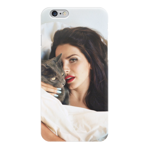 Заказать чехол для iPhone 6/6 Plus в Москве. Чехол для iPhone 6 глянцевый Lana Del Rey от ultraviolet - готовые дизайны и нанесение принтов.