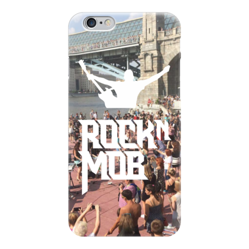 Заказать чехол для iPhone 6/6 Plus в Москве. Чехол для iPhone 6 глянцевый Rocknmob от accs@rocknmob.com - готовые дизайны и нанесение принтов.