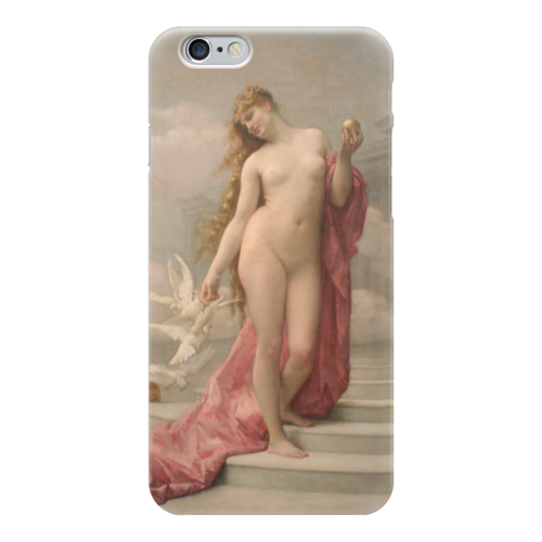 Заказать чехол для iPhone 6/6 Plus в Москве. Чехол для iPhone 6 глянцевый Венера (картина Кабанеля) от trend - готовые дизайны и нанесение принтов.